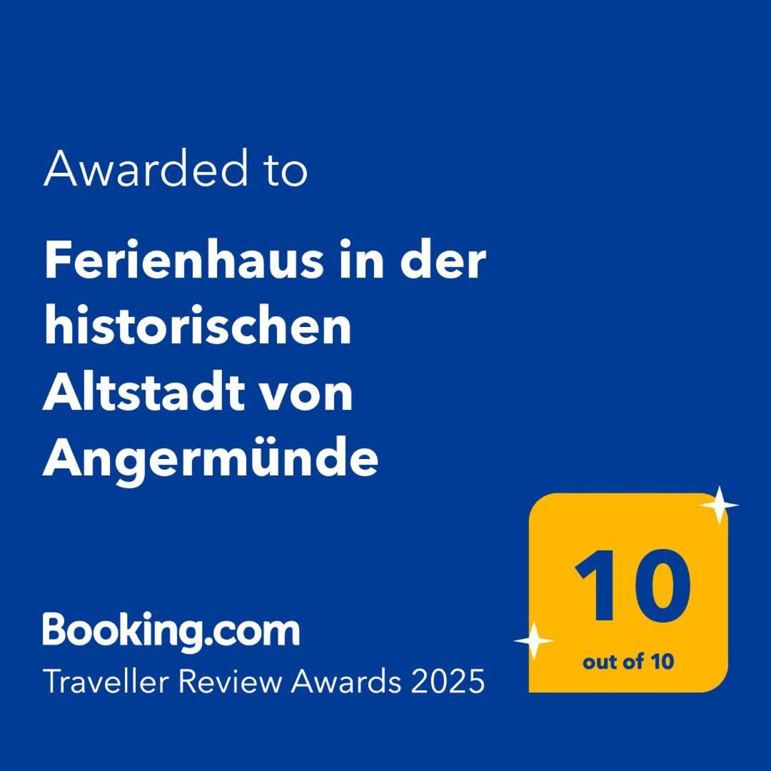 Ferienhaus In Der Historischen Altstadt Von Angermuende Angermunde Eksteriør billede